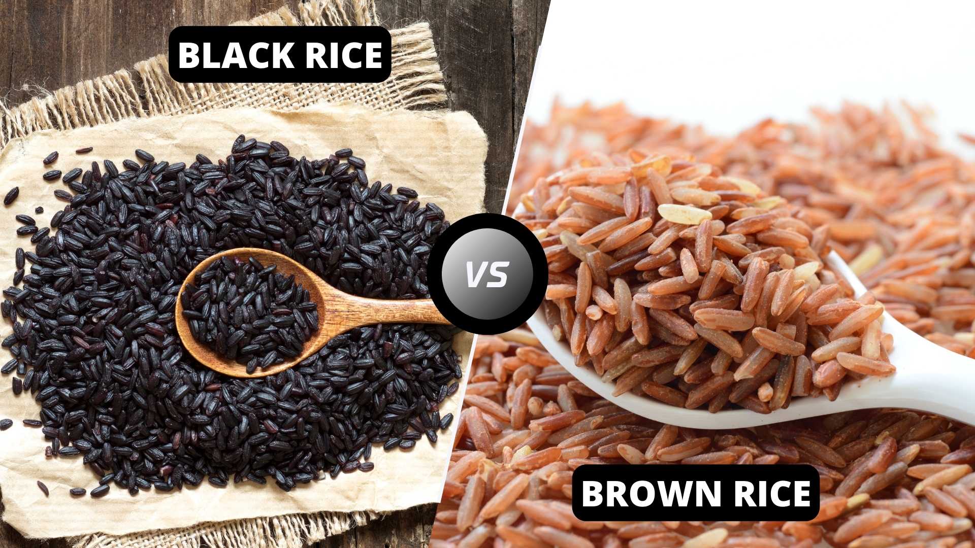 Black Rice vs Brown Rice