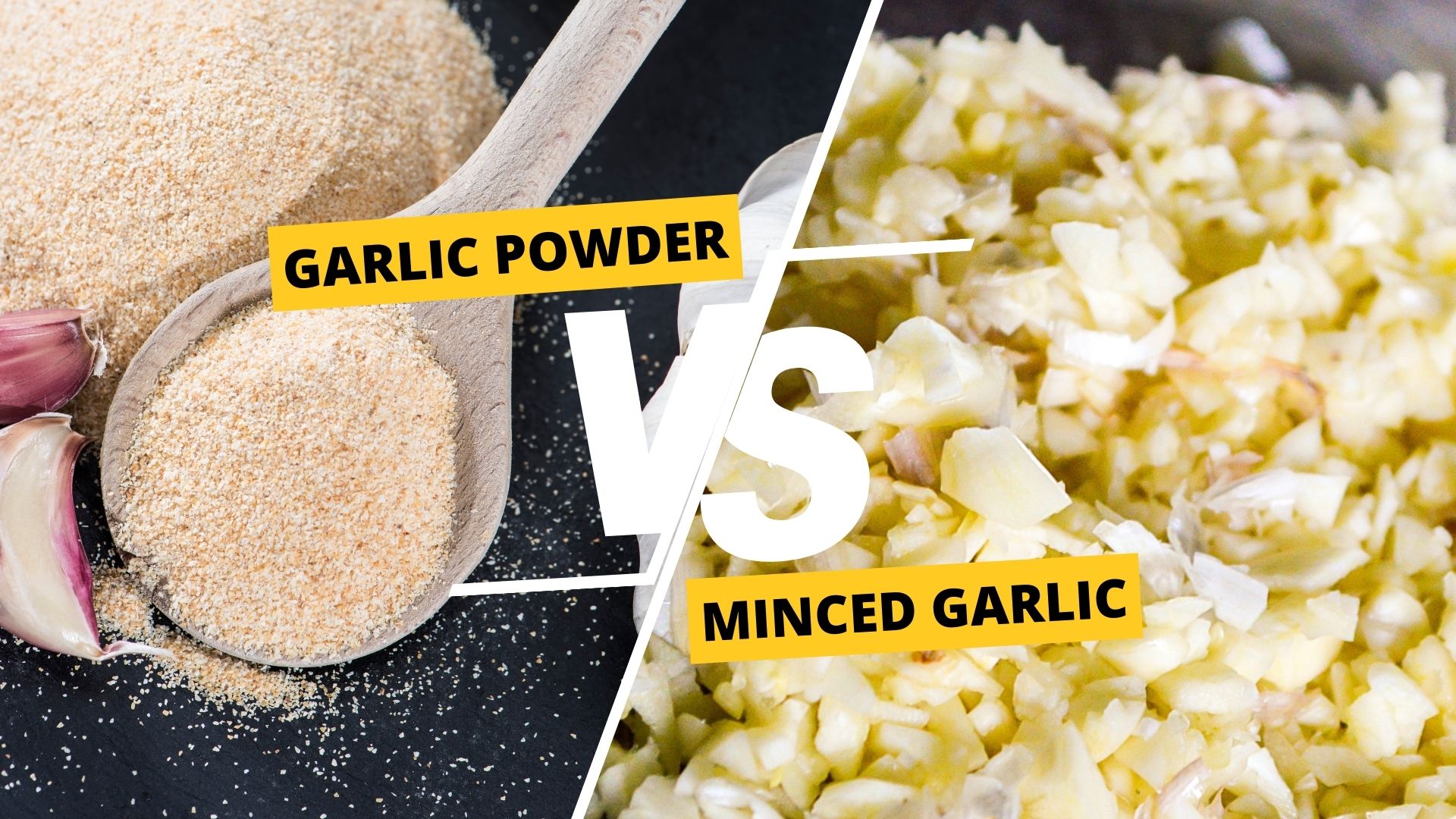 Garlic Powder vs Minced Garlic