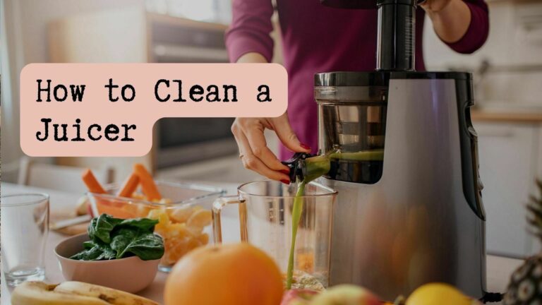 How to Clean a Juicer