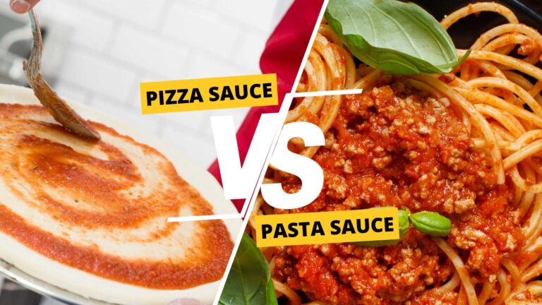 Pizza Sauce vs Pasta Sauce