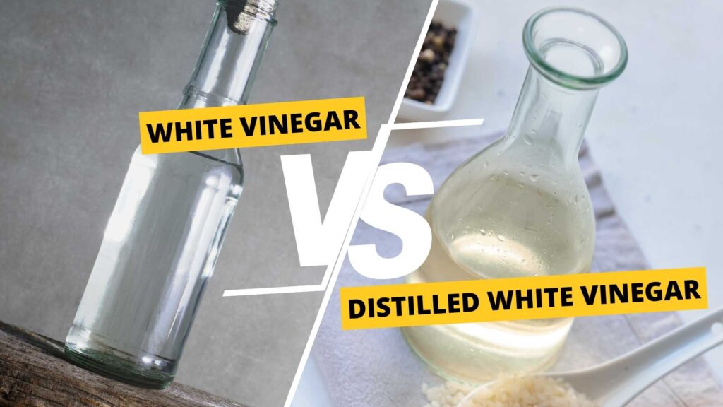 White Vinegar vs Distilled White Vinegar: Unveiling the Differences ...